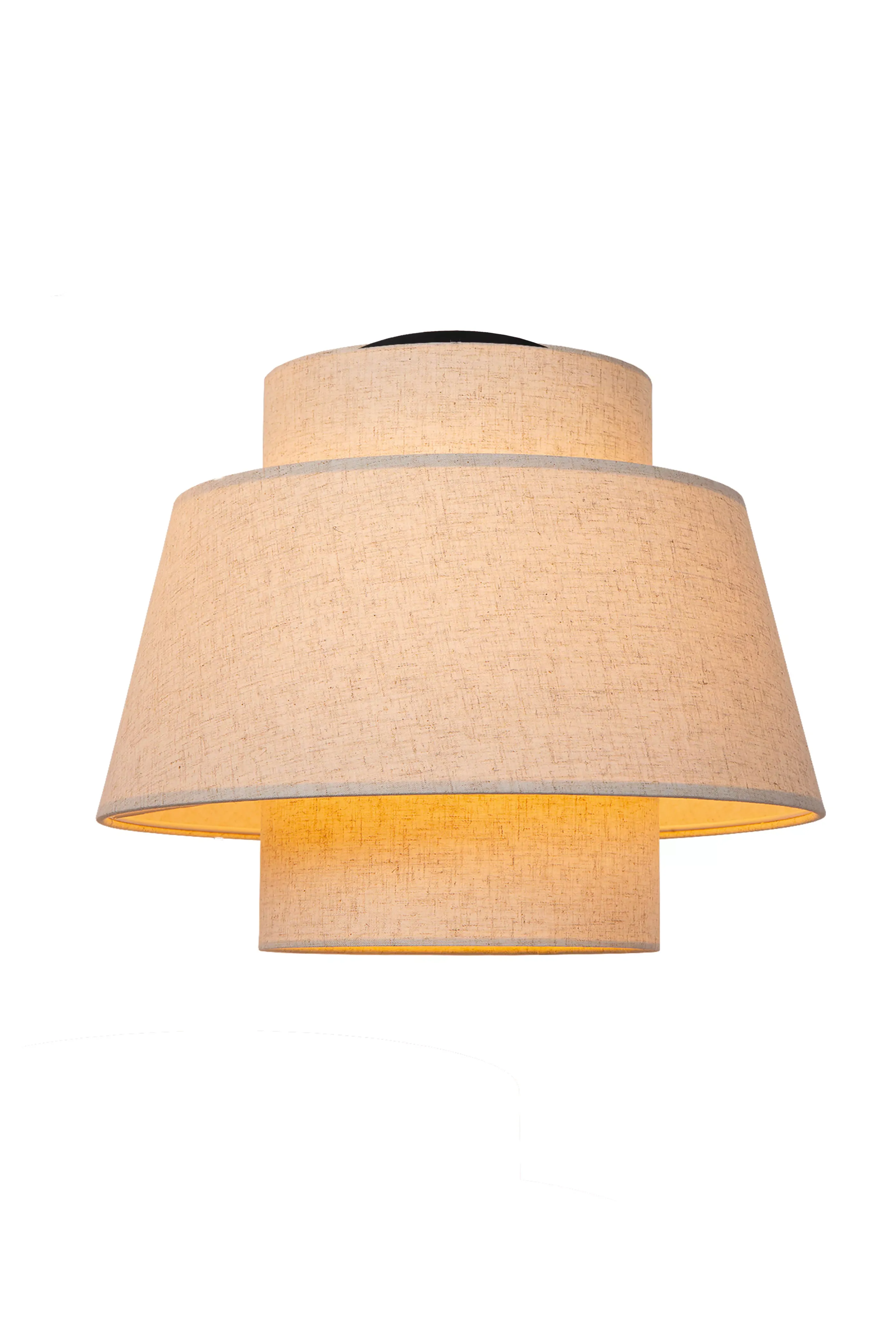 Outlet TRIBUTE - Plafonnière - Ø 40 cm - 1xE27 - Beige Plafondlampen