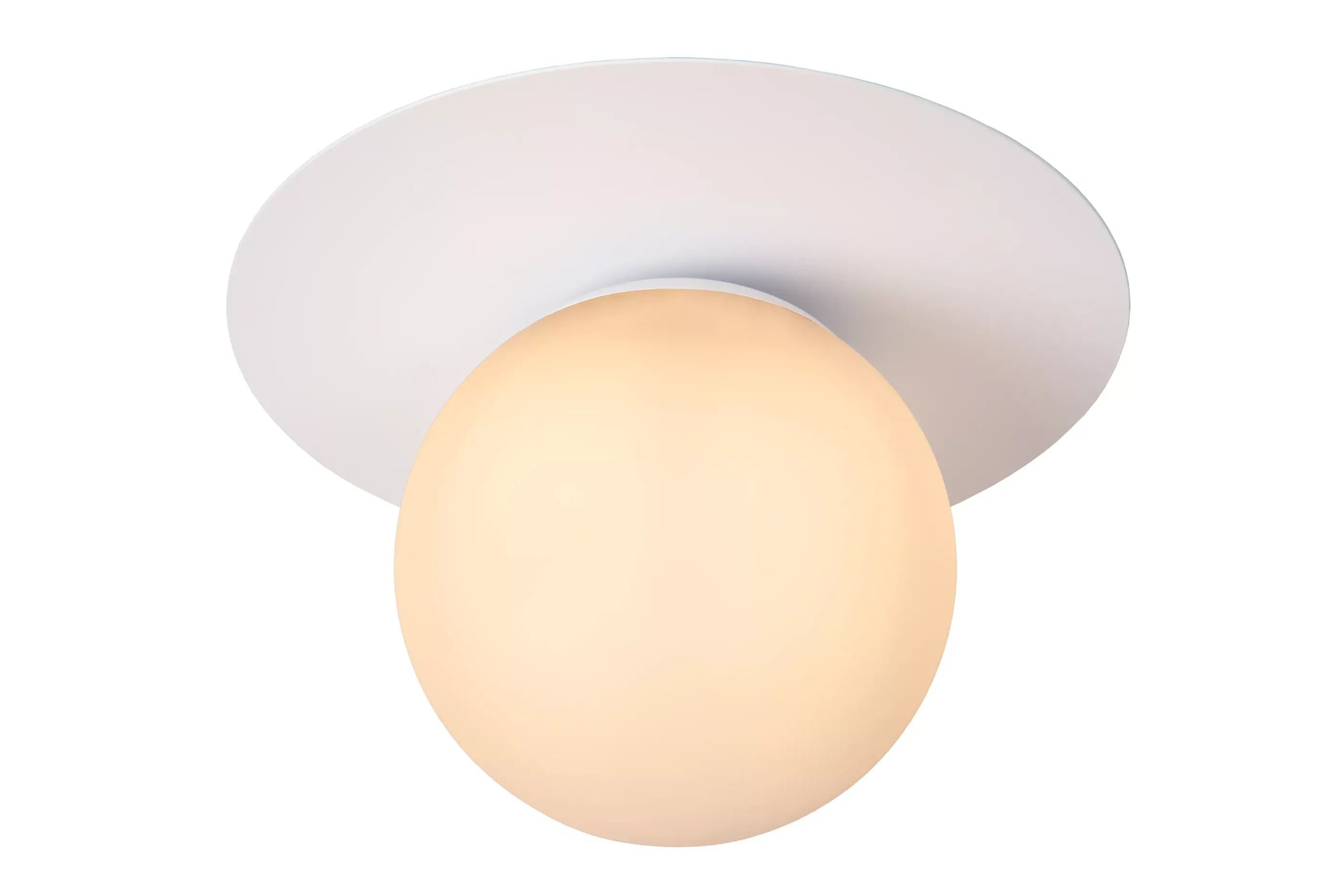 Cheap TRICIA - Plafonnière - Ø 25 cm - 1xE27 - Wit Plafondlampen