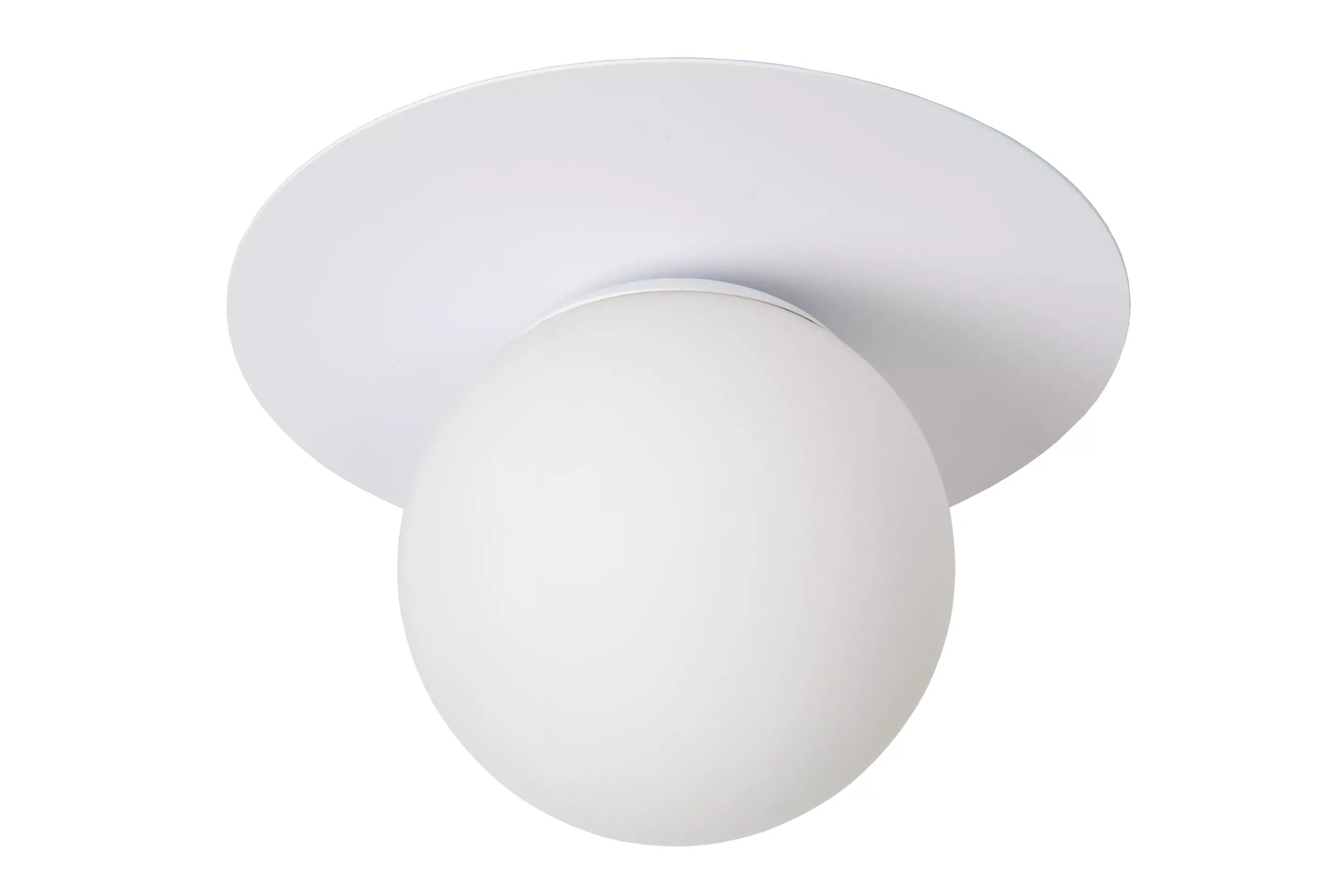 Cheap TRICIA - Plafonnière - Ø 25 cm - 1xE27 - Wit Plafondlampen
