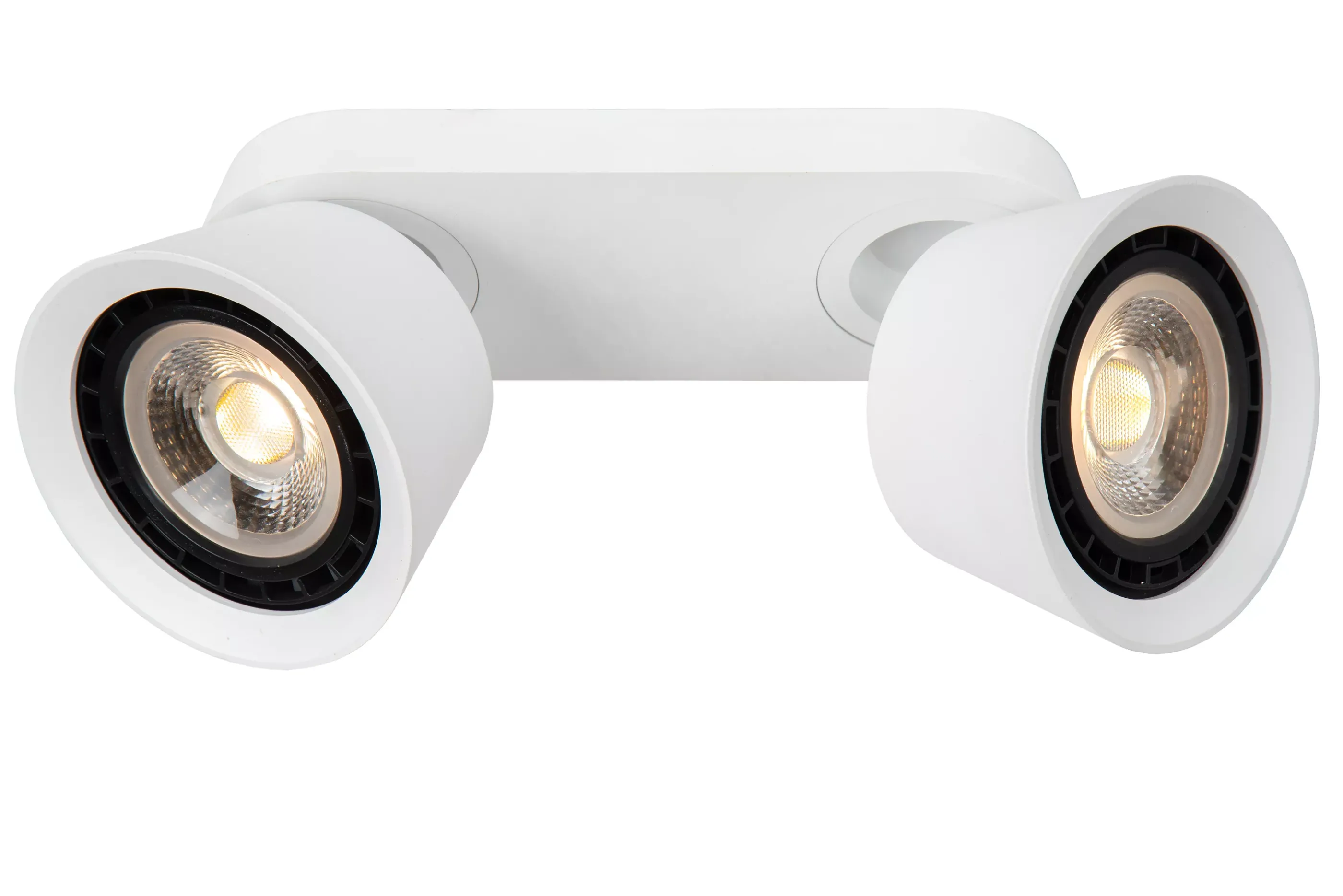 New TRIGONO - Plafondspot - 2xGU10 (ES111) - Wit Plafondlampen