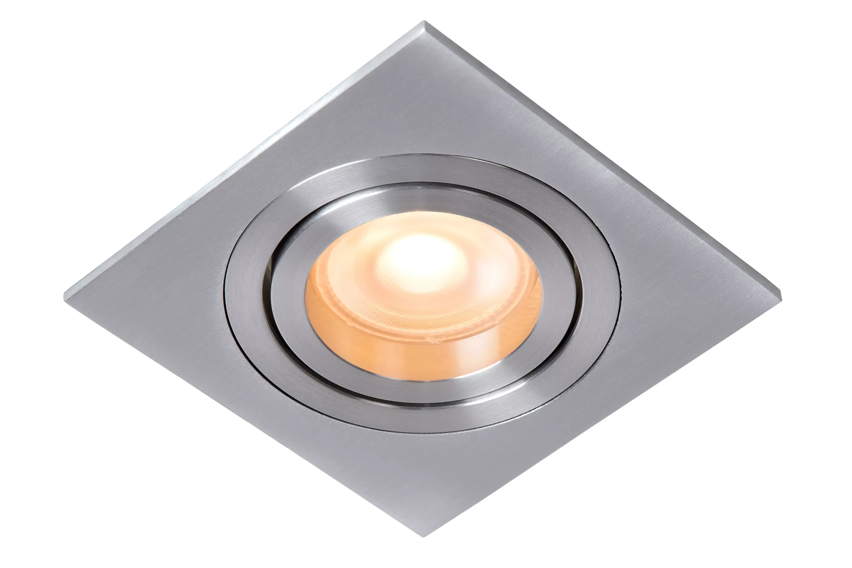 Outlet TUBE - Inbouwspot - 1xGU10 - Mat chroom Inbouwverlichting