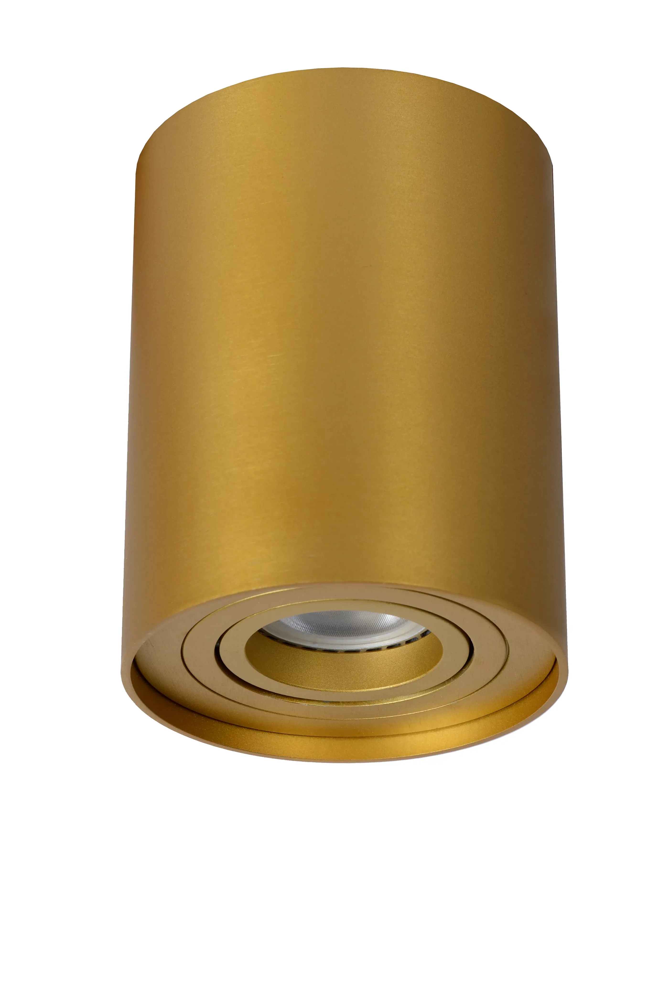 Shop TUBE - Plafondspot - Ø 9,6 cm - 1xGU10 - Mat Goud / Messing Plafondlampen