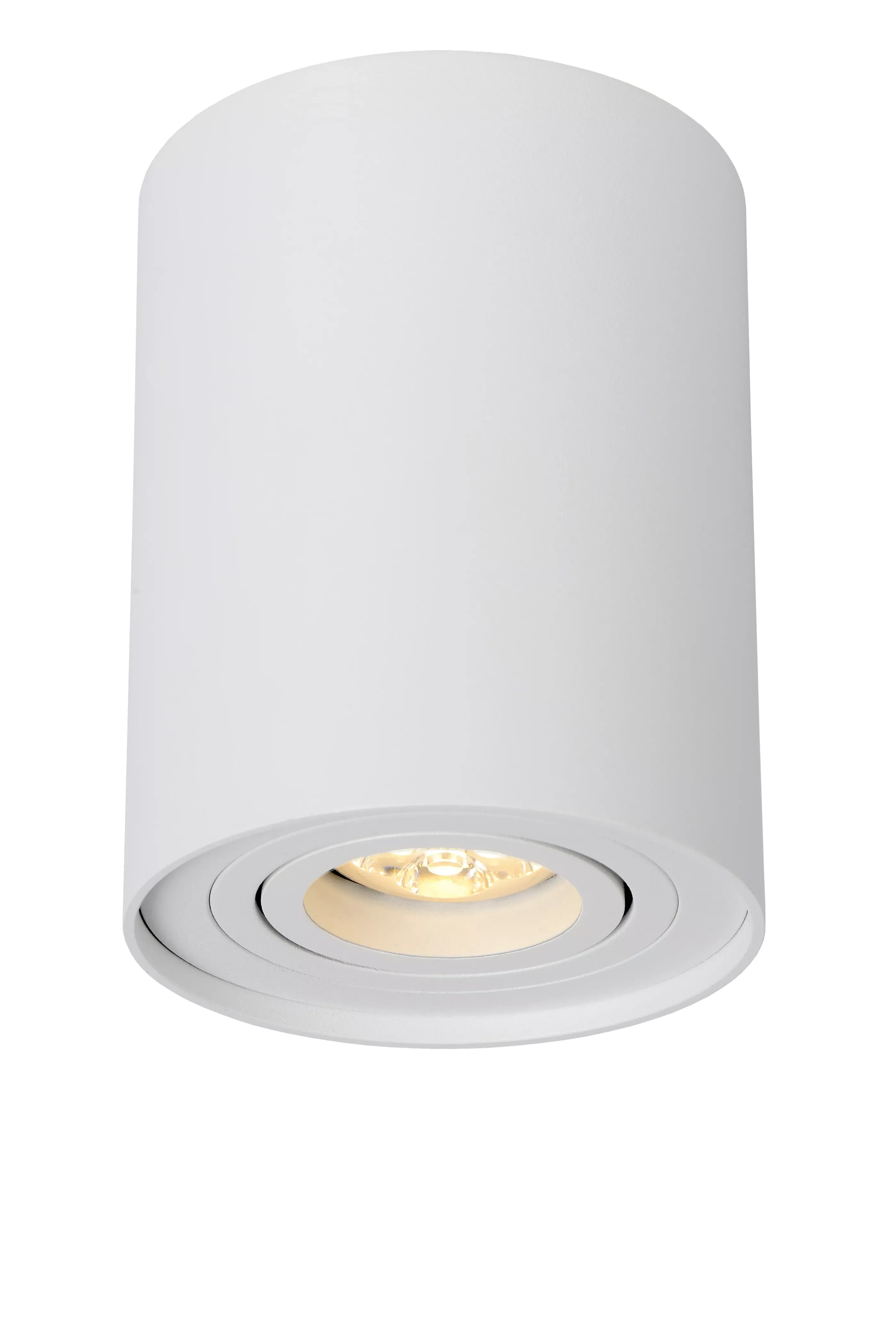 Outlet TUBE - Plafondspot - Ø 9,6 cm - 1xGU10 - Wit Plafondlampen