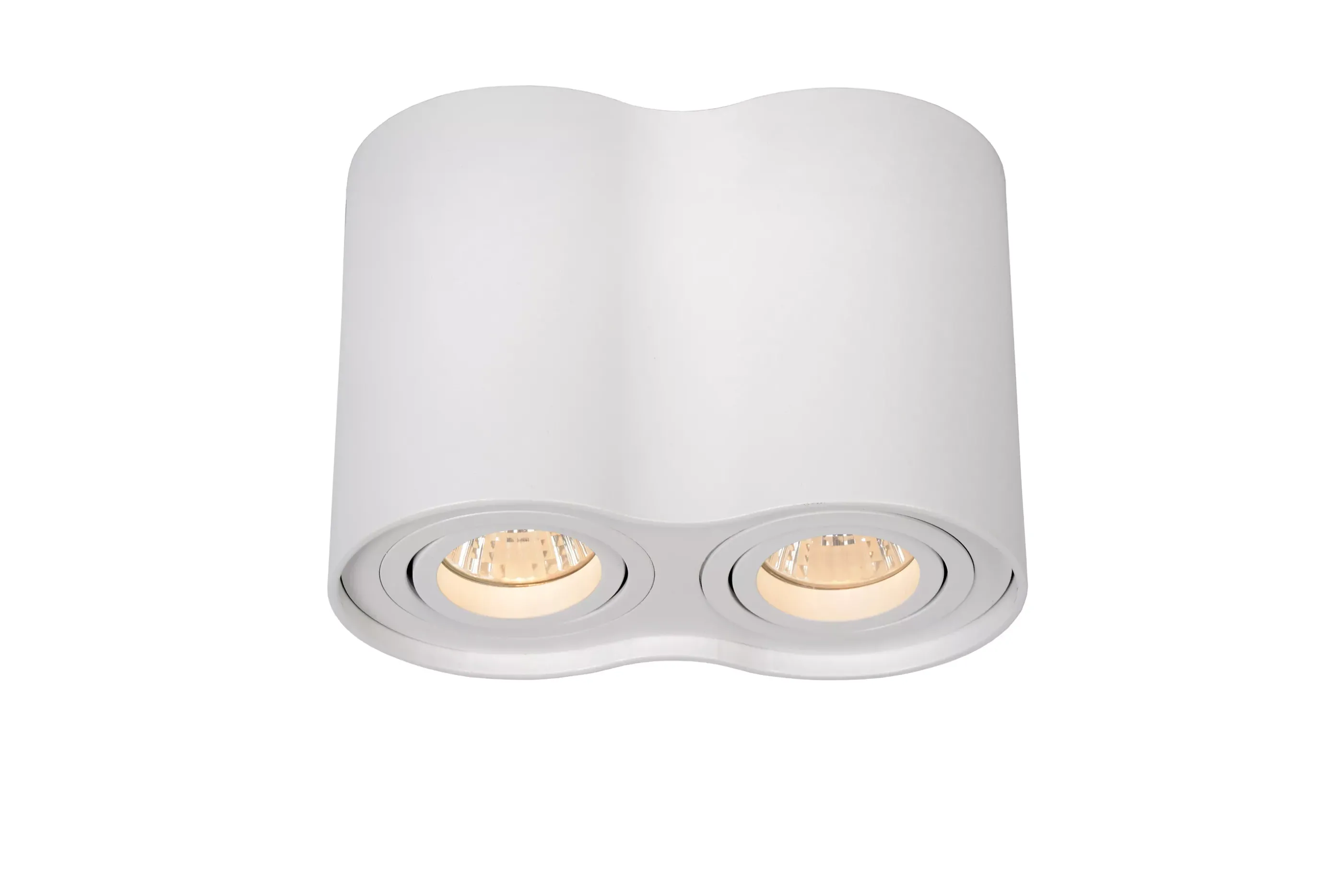 Cheap TUBE - Plafondspot - 2xGU10 - Wit Plafondlampen