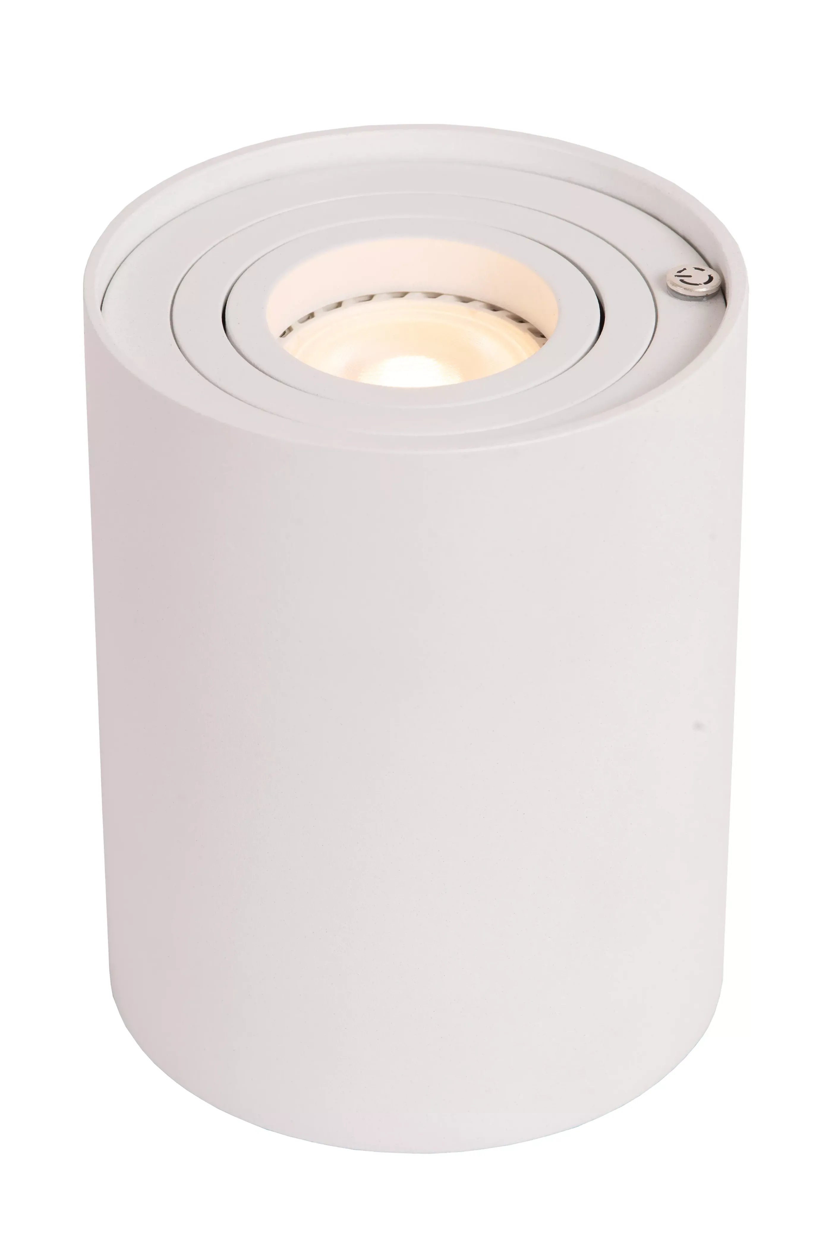 Clearance TUBE - Tafellamp - Ø 9,6 cm - LED 3 StepDim - GU10 - 1x5W 2600K/2800K - Wit Tafellampen