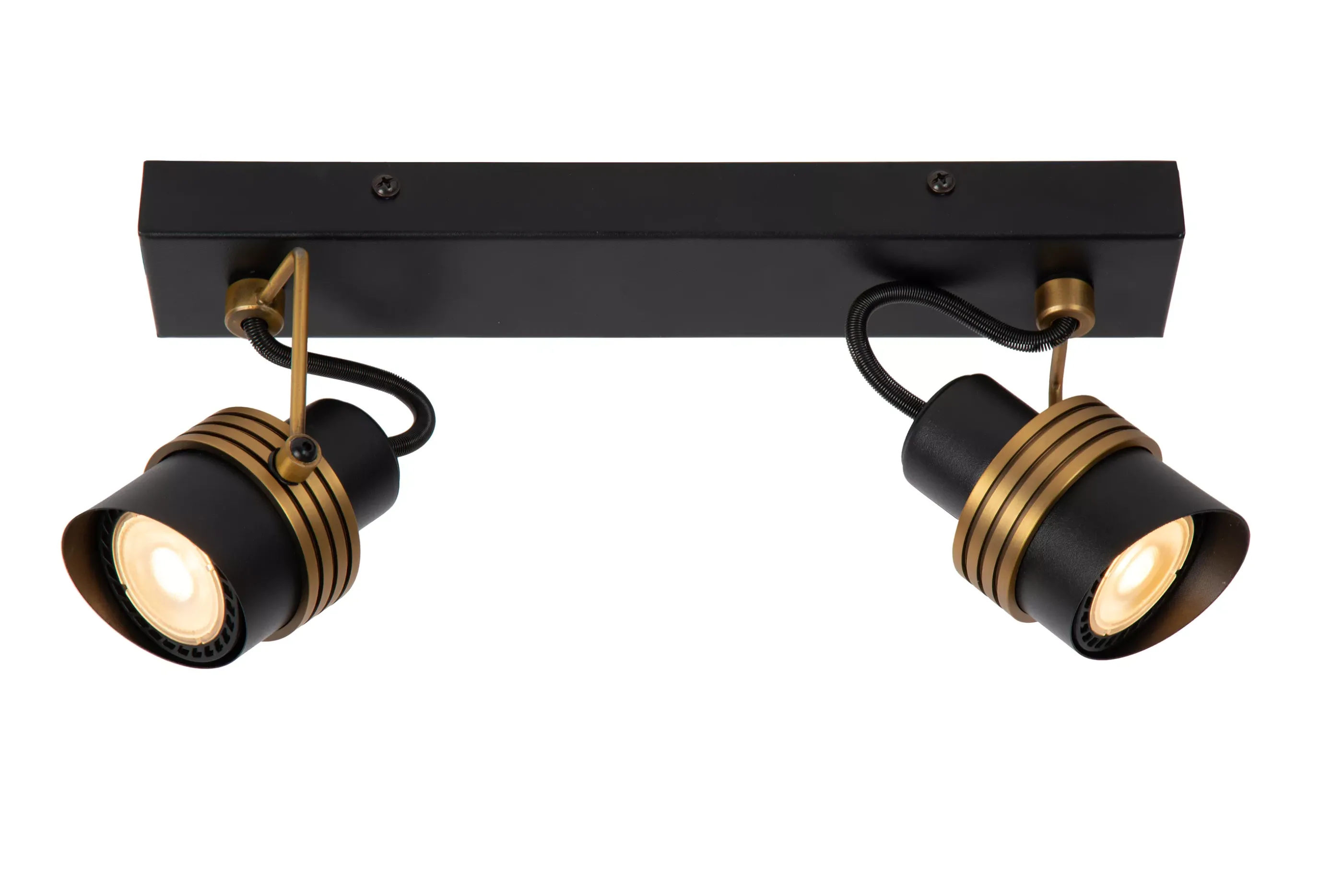 Cheap TUNDRAN - Plafondspot - 2xGU10 - Zwart Plafondlampen