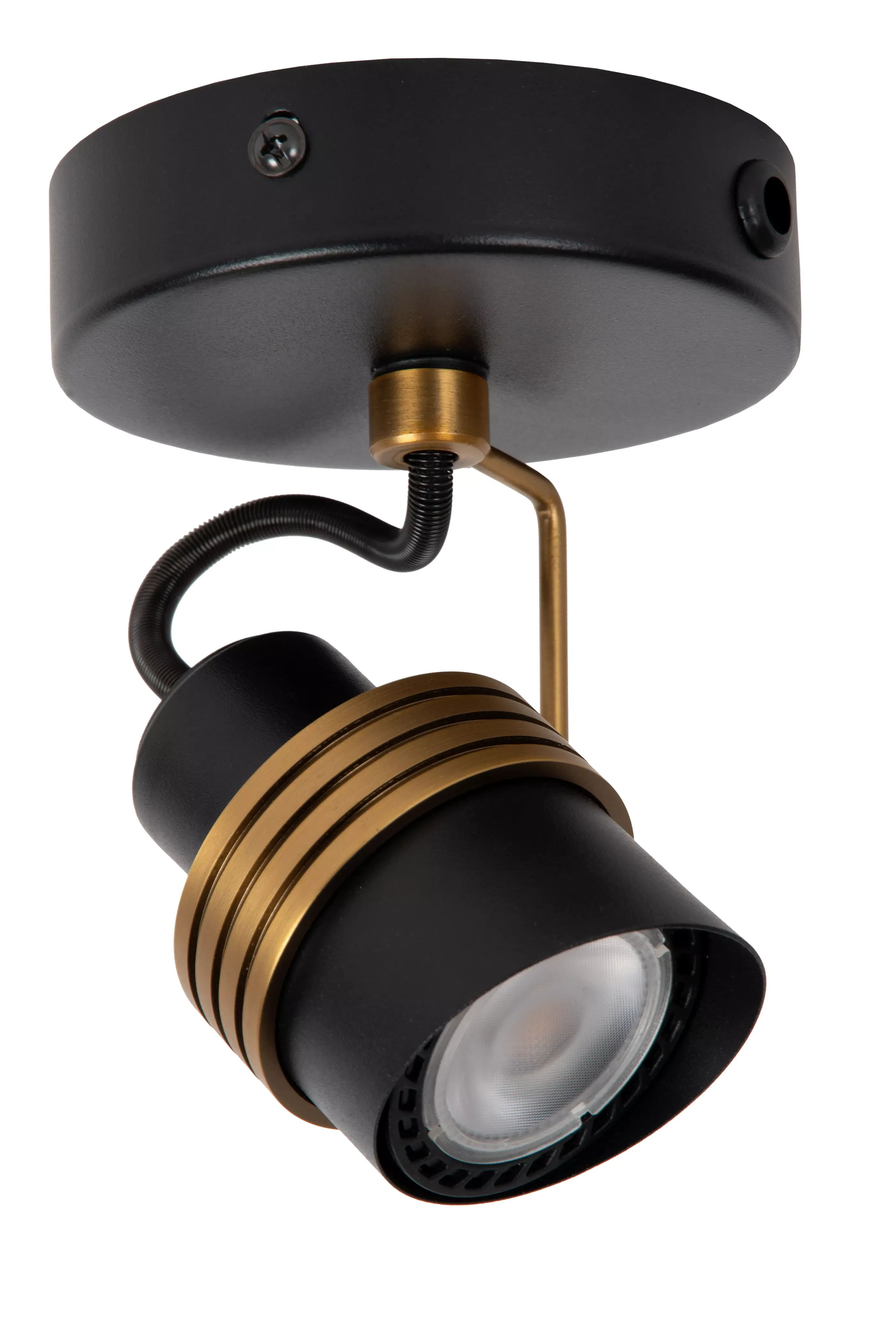 Store TUNDRAN - Plafondspot - 1xGU10 - Zwart Plafondlampen