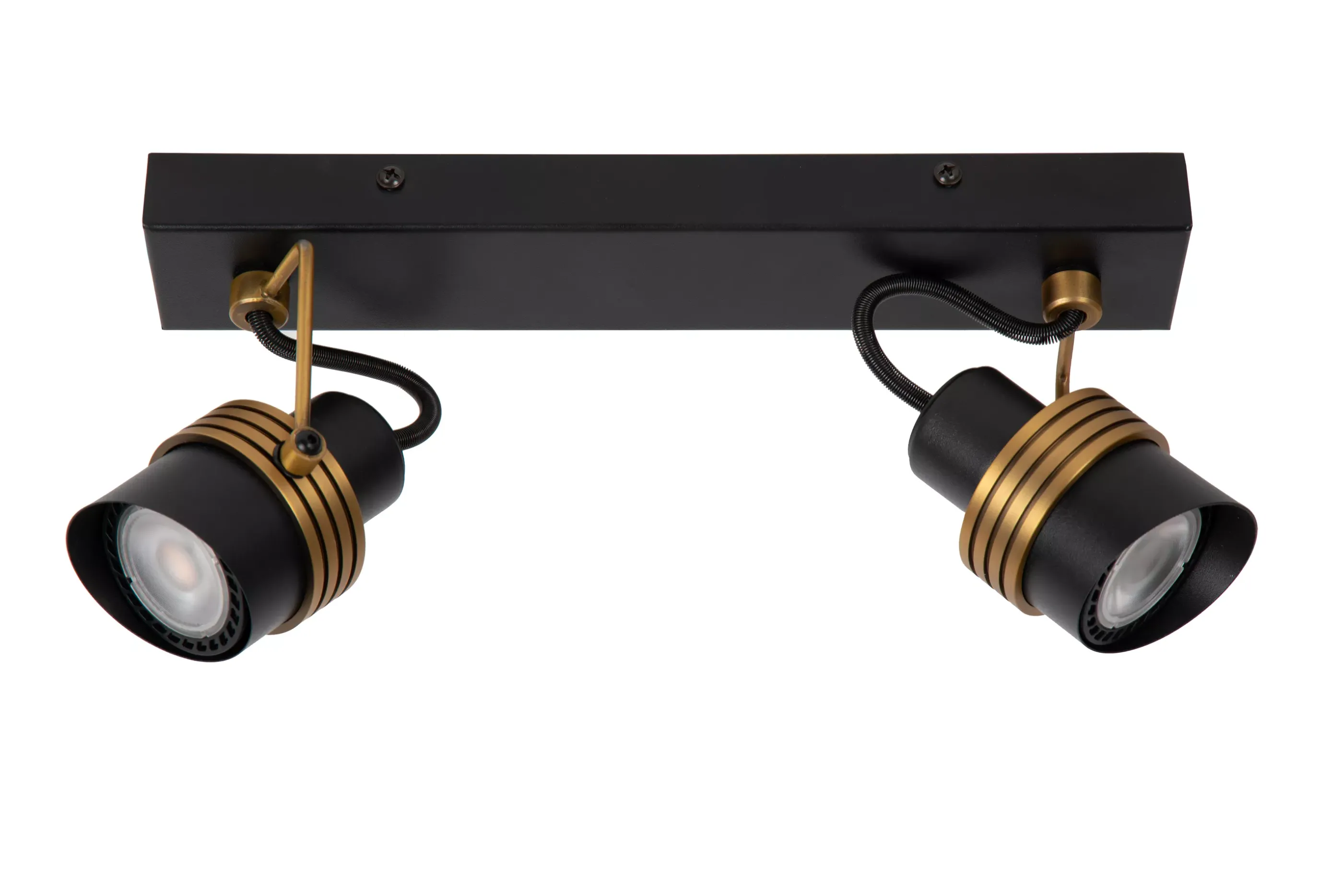Cheap TUNDRAN - Plafondspot - 2xGU10 - Zwart Plafondlampen