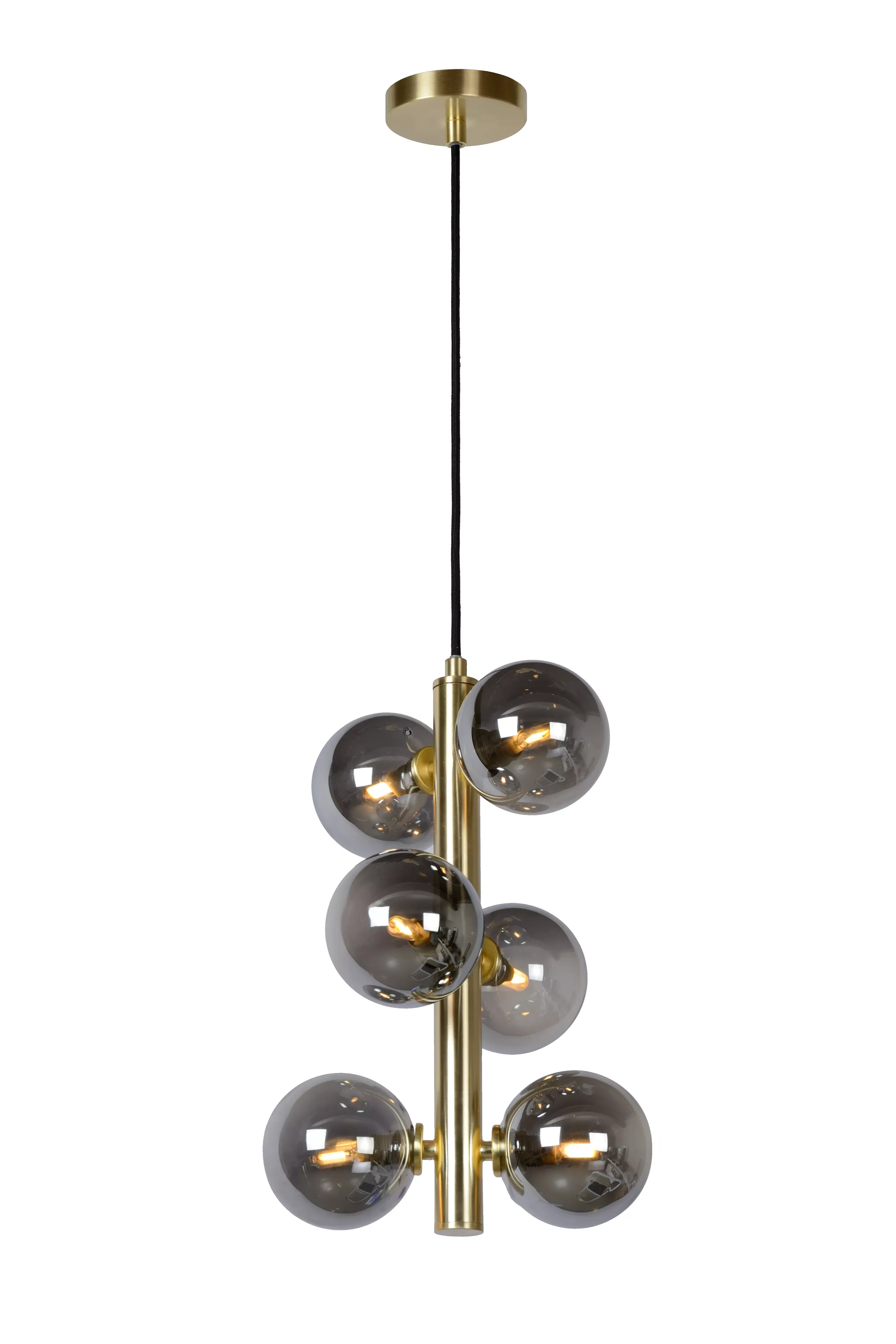 Shop TYCHO - Hanglamp - Ø 25,5 cm - 6xG9 - Mat Goud / Messing Hanglampen