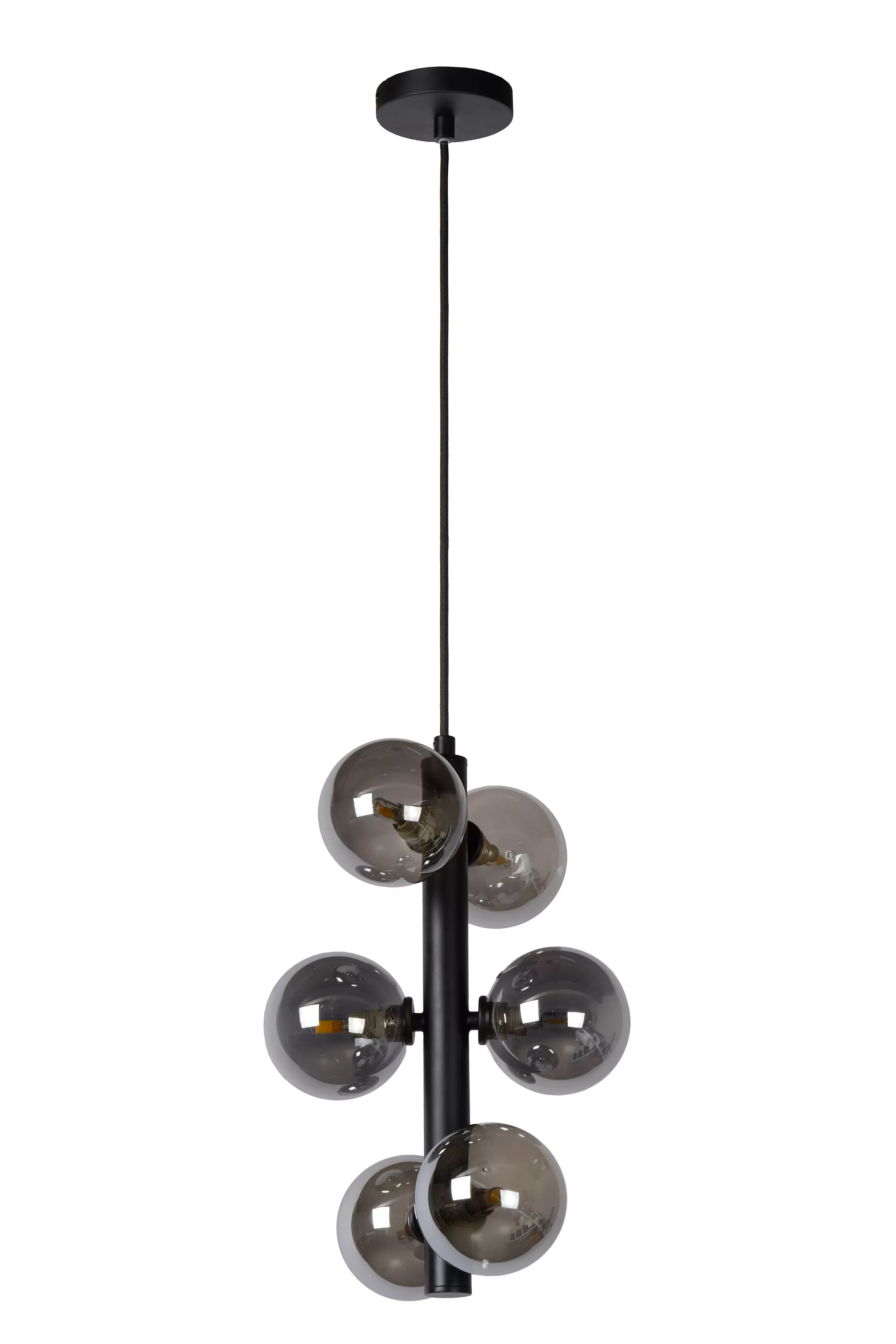 Best TYCHO - Hanglamp - Ø 25,5 cm - 6xG9 - Zwart Hanglampen