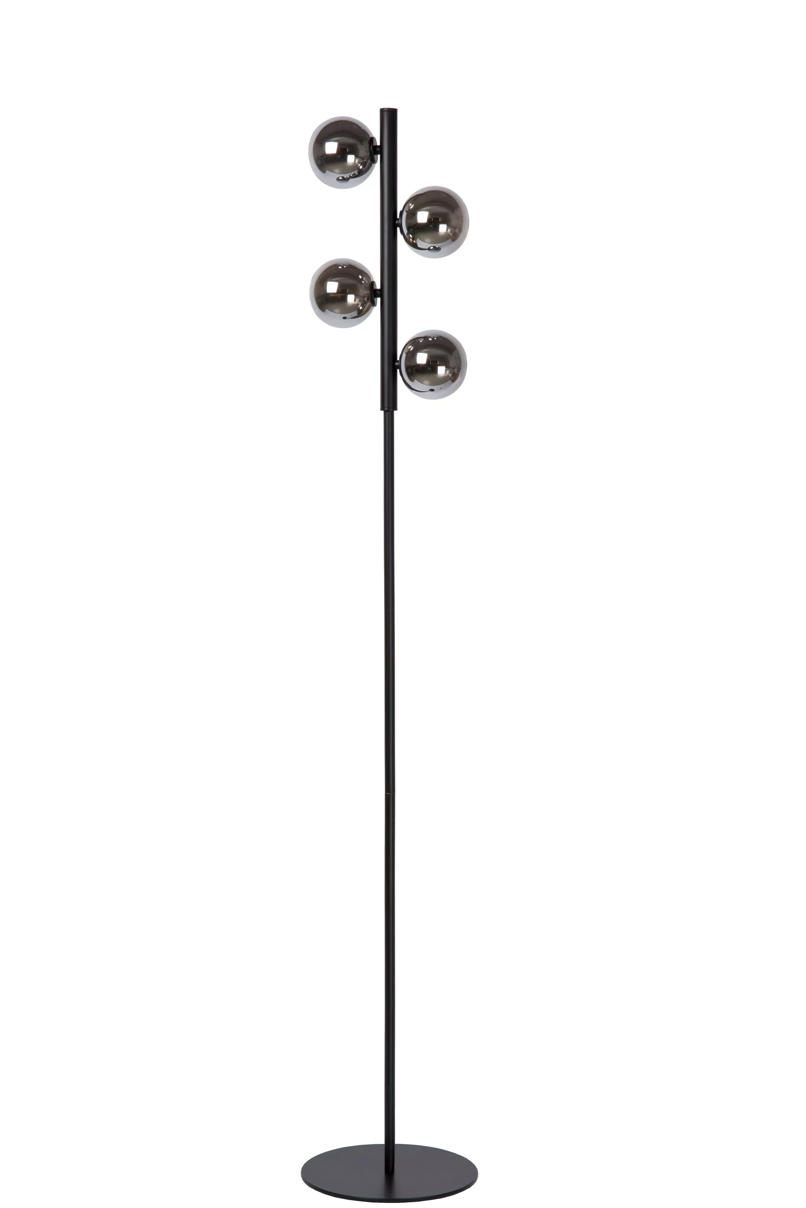 Fashion TYCHO - Vloerlamp - 4xG9 - Zwart Staande Lampen