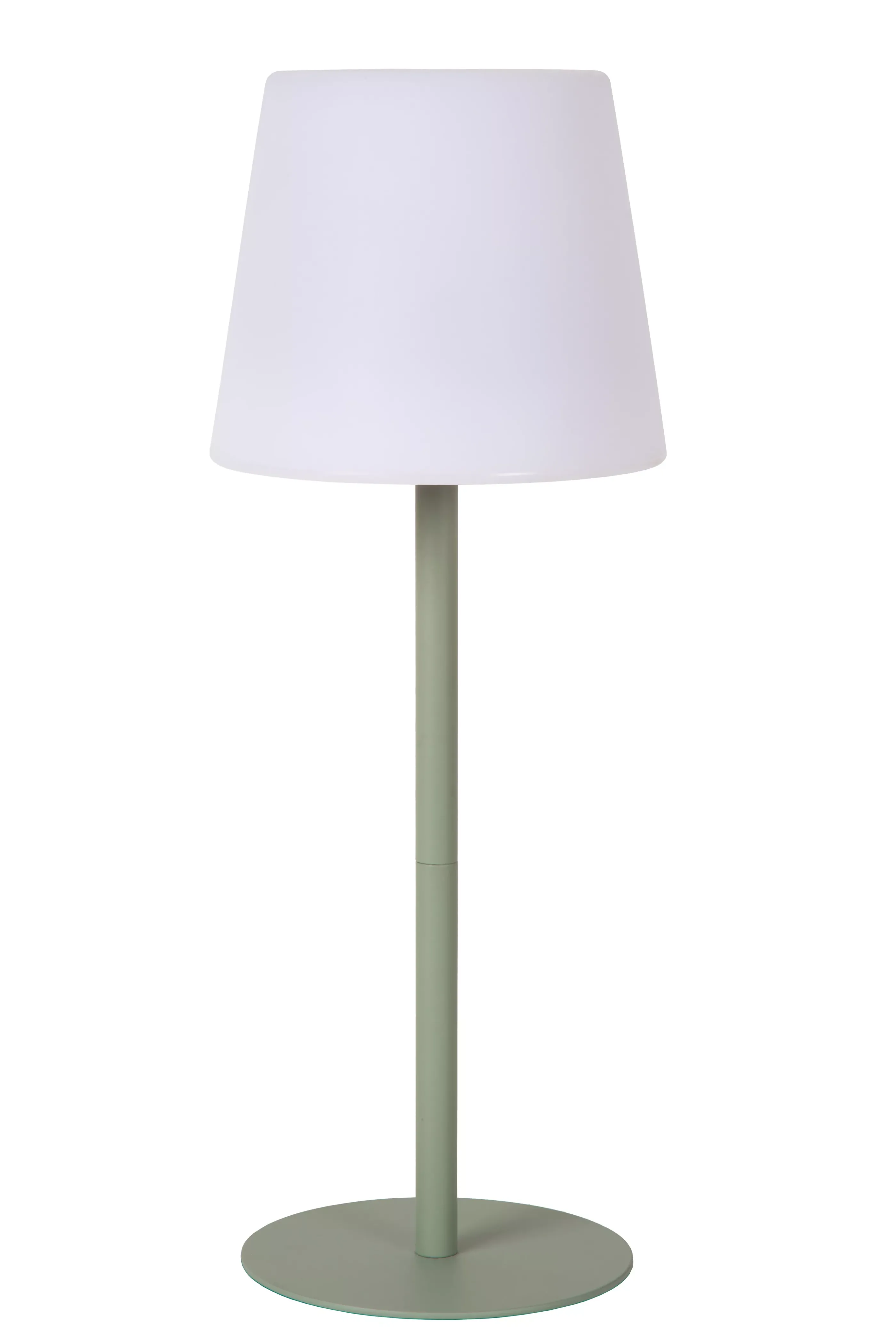 New TYON - Oplaadbare Tafellamp Binnen/Buiten - Accu/Batterij - LED Dimb. - IP65 - Groen Tafellampen Buiten