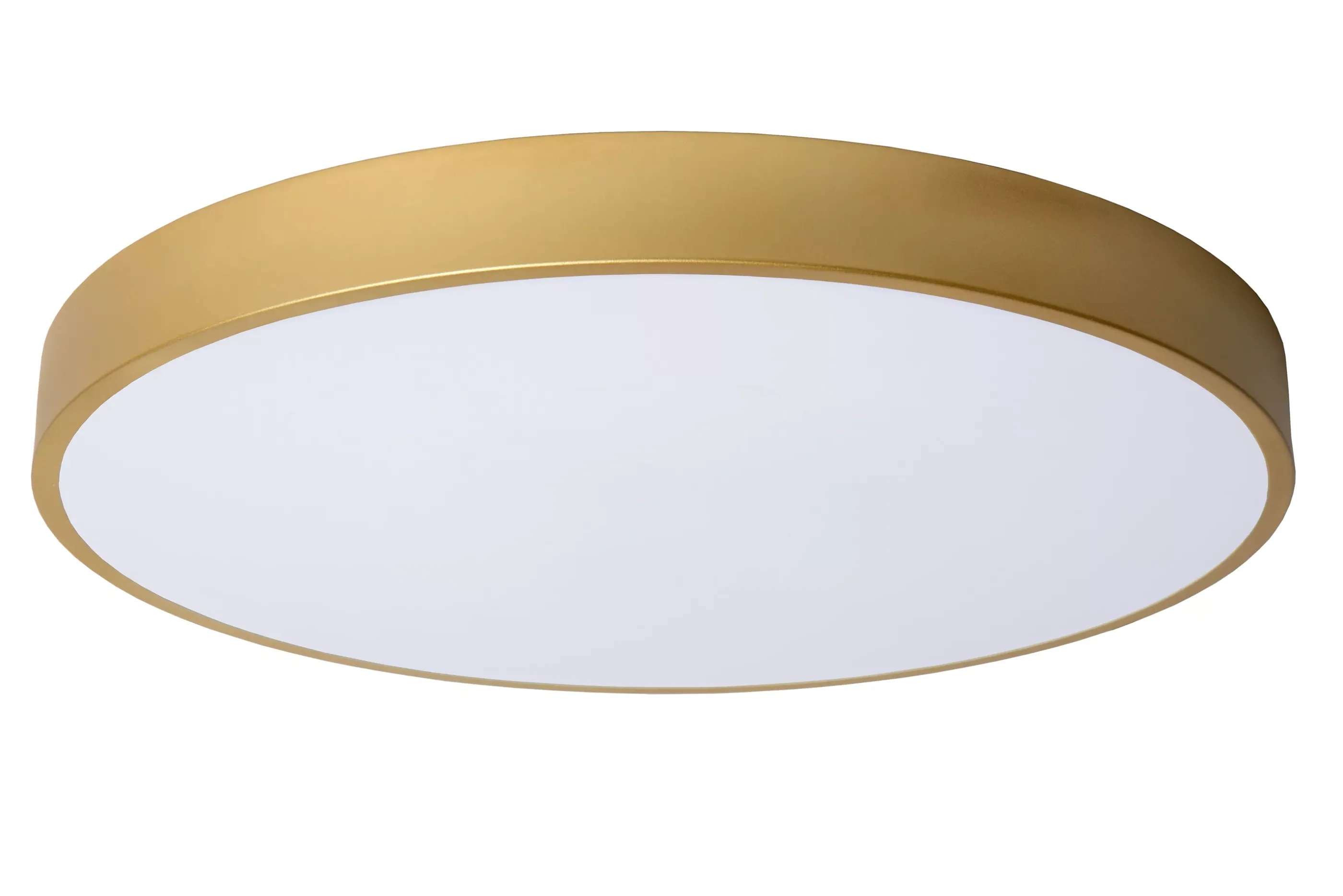 Hot UNAR - Plafonnière - Ø 49,5 cm - LED 3 StepDim - 1x36W 2700K - Mat Goud / Messing Plafondlampen