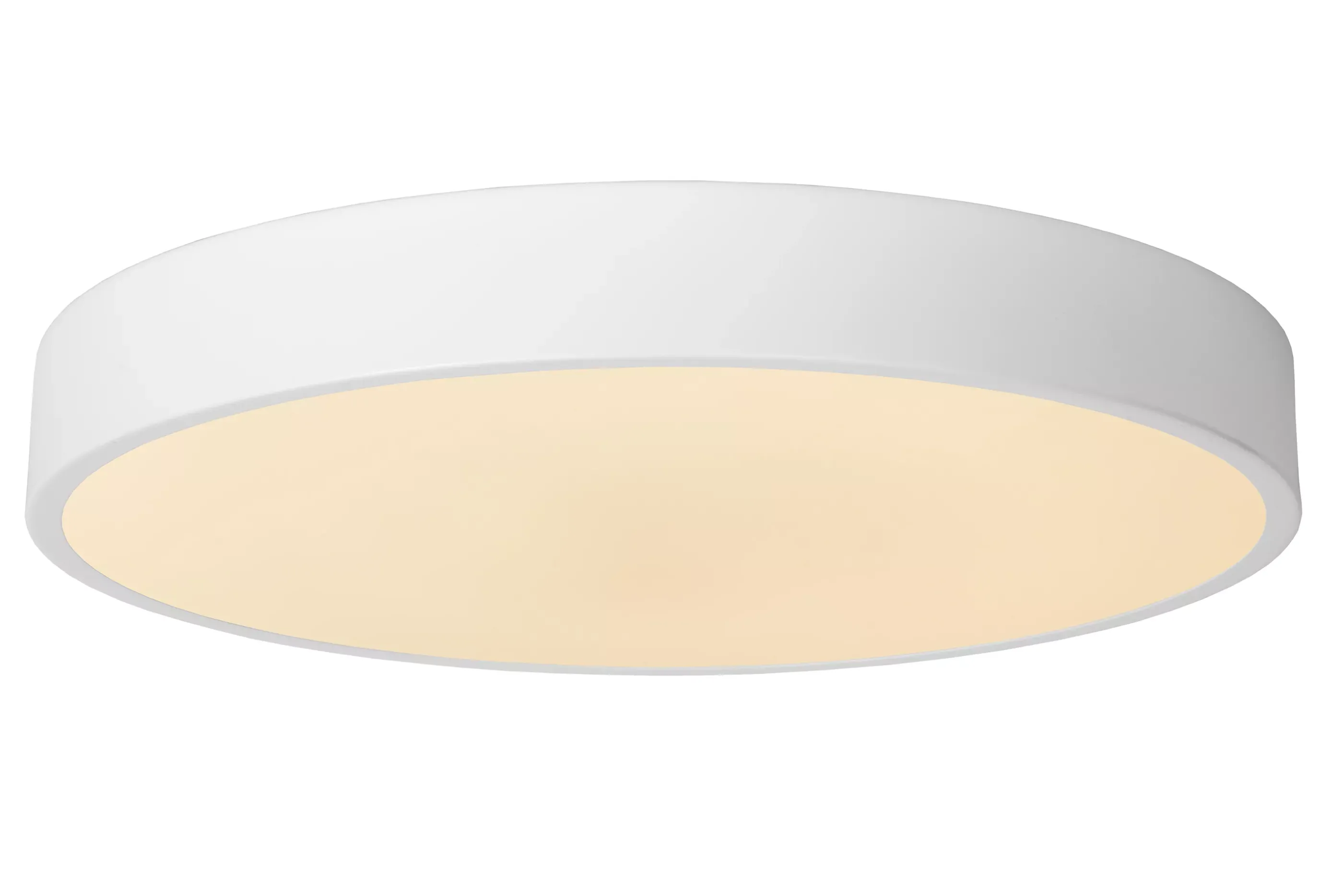 Sale UNAR - Plafonnière - Ø 39,5 cm - LED 3 StepDim - 1x24W 2700K - Wit Plafondlampen