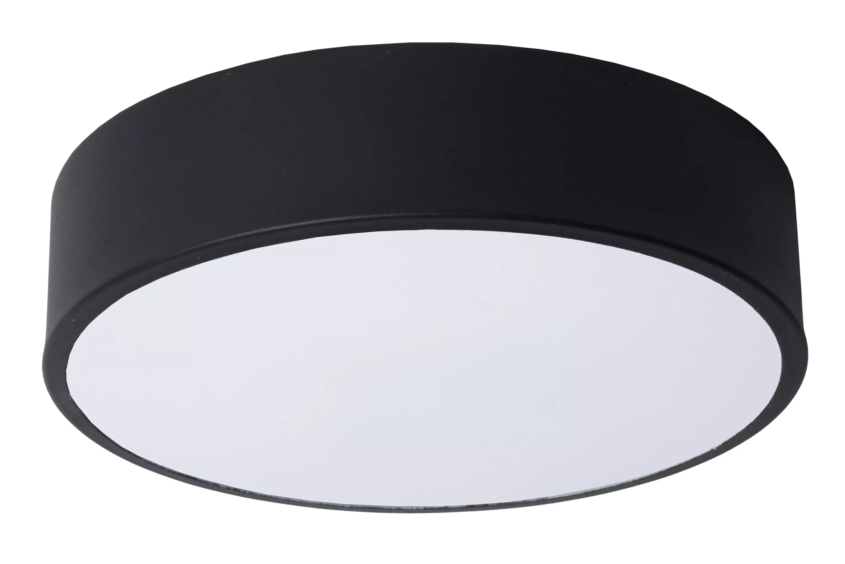 Best Sale UNAR - Plafonnière - Ø 20 cm - LED 3 StepDim - 1x12W 2700K - Zwart Plafondlampen