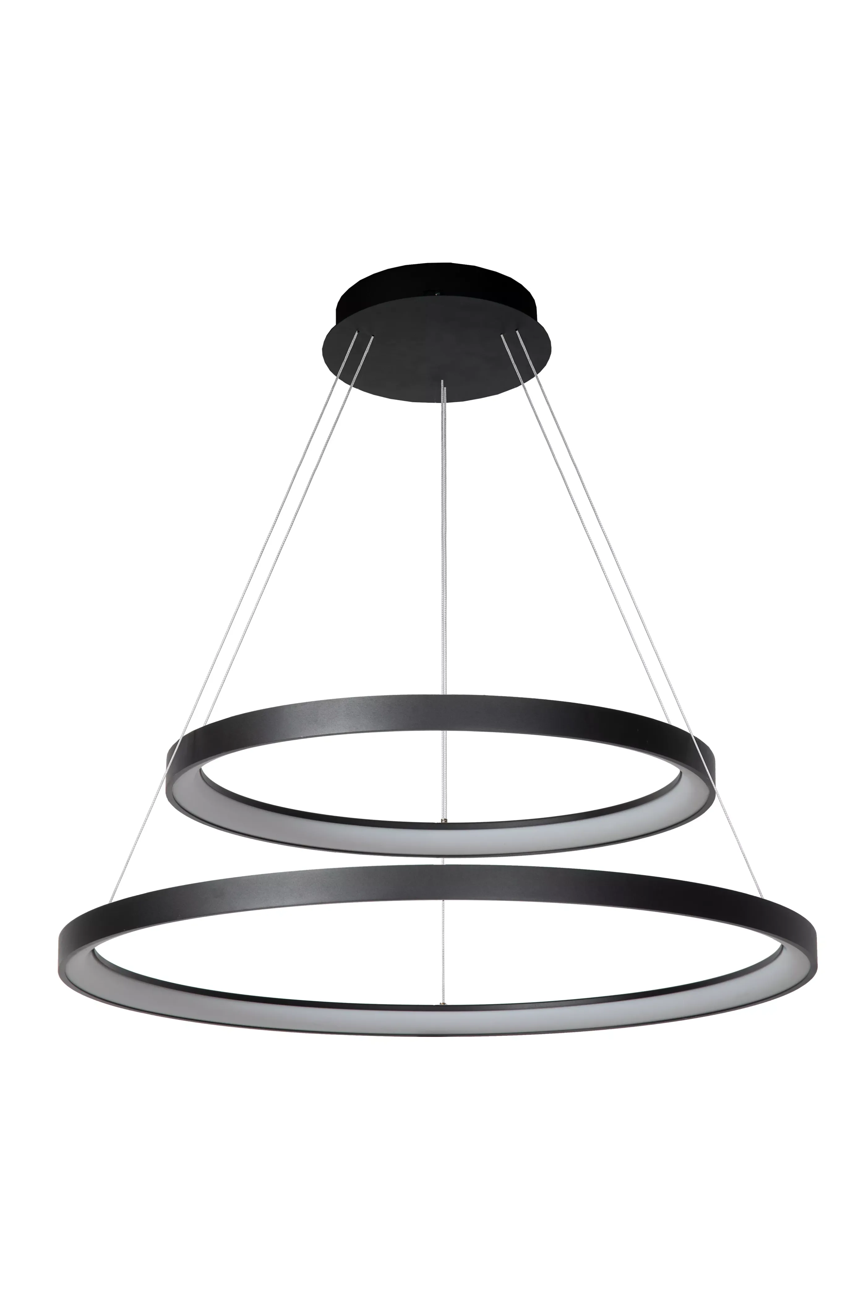 Hot VIDAL - Hanglamp - Ø 78 cm - LED Dimb. - 1x92W 2700K - Zwart Hanglampen