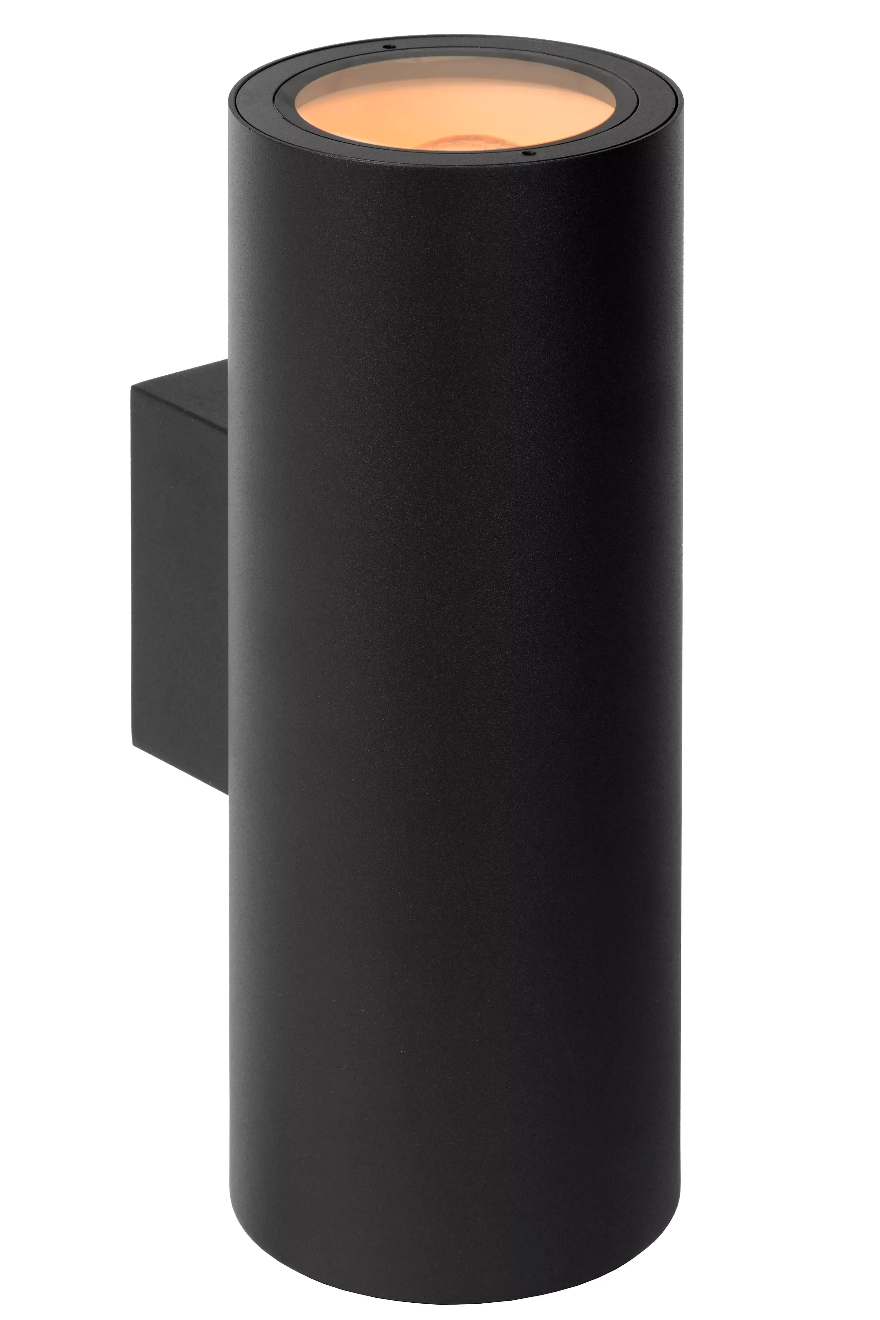 Best VOLANTIS - Wandspot / Wandlamp Binnen/Buiten - 2xE27 - IP54 - Zwart Wandverlichting Buiten