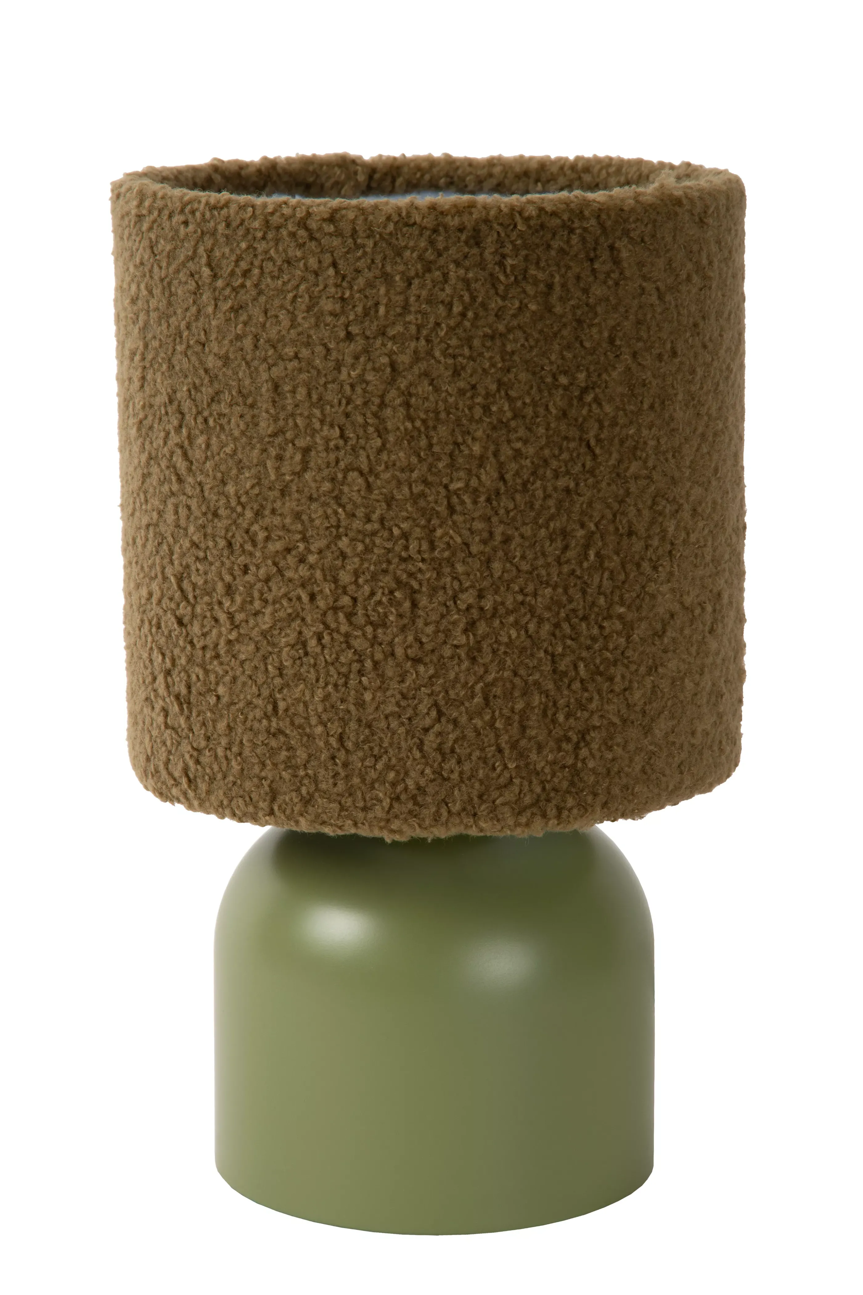 Best WOOLLY - Tafellamp - Ø 16 cm - 1xE14 - Groen Tafellampen