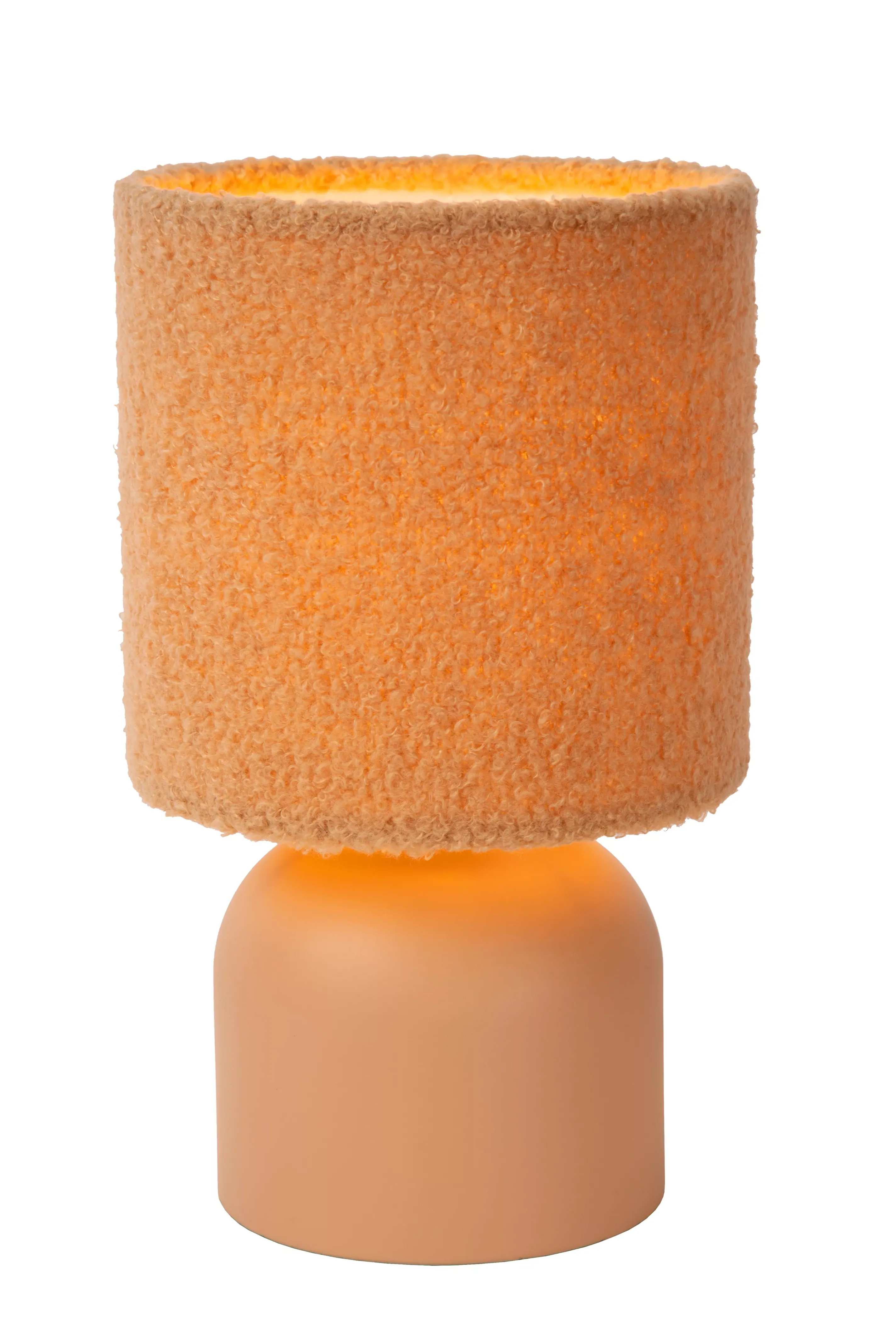 Shop WOOLLY - Tafellamp - Ø 16 cm - 1xE14 - Okergeel Tafellampen