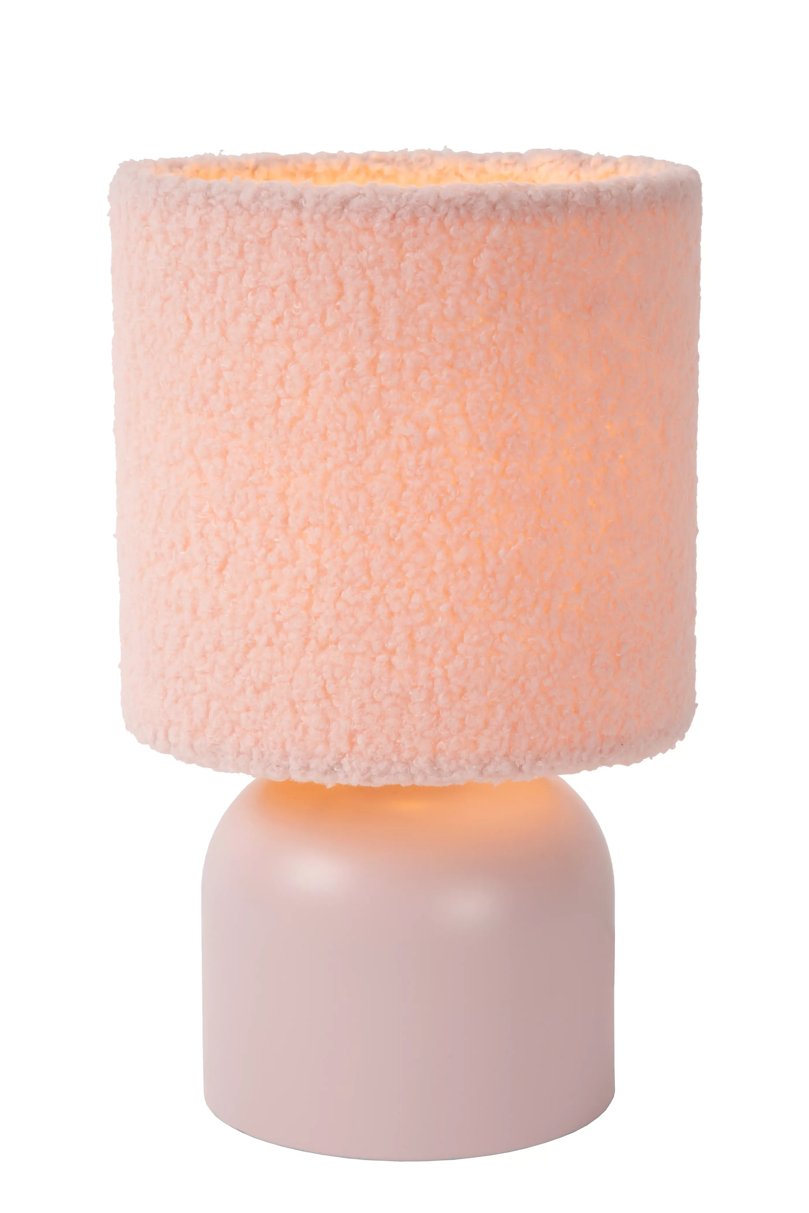 Shop WOOLLY - Tafellamp - Ø 16 cm - 1xE14 - Roze Tafellampen