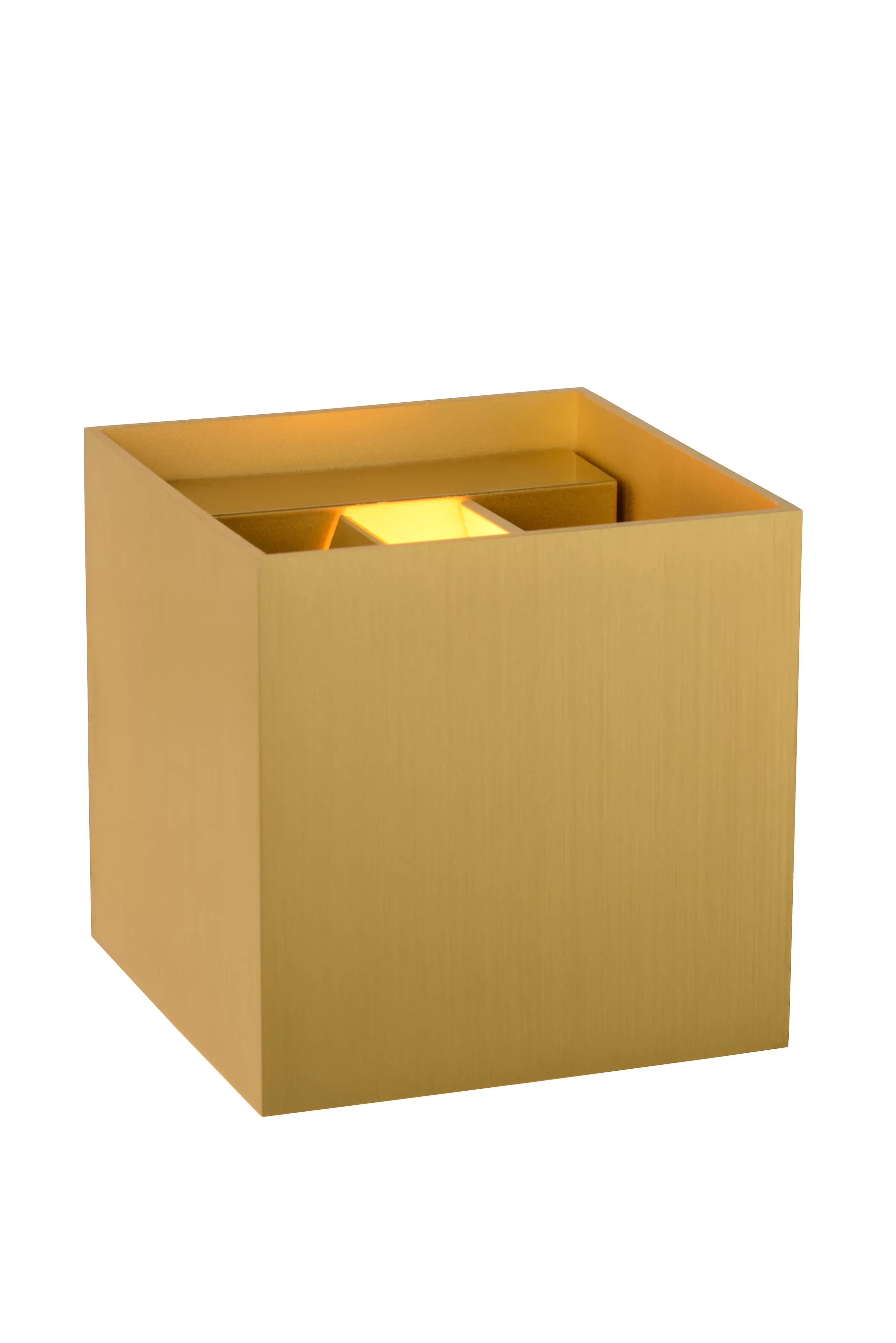 New XIO - Wandlamp - LED Dimb. - G9 - 1x4W 2700K - Verstelbare stralingshoek - Mat Goud / Messing Wandverlichting