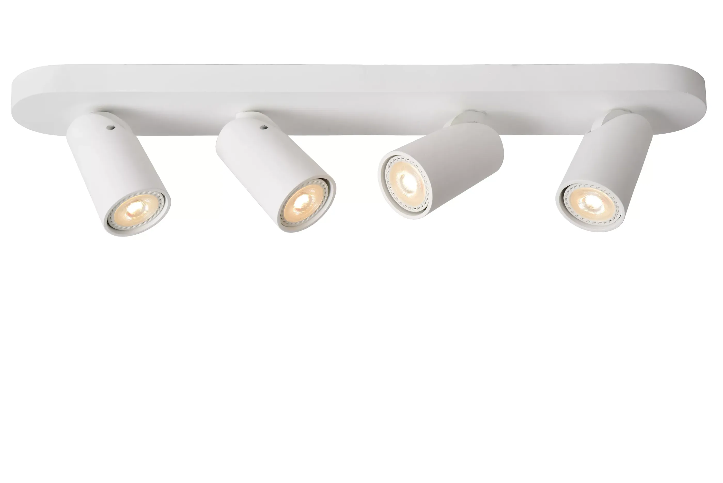 Hot XYRUS - Plafondspot - LED Dim to warm - GU10 - 4x5W 2200K/3000K - Wit Plafondlampen