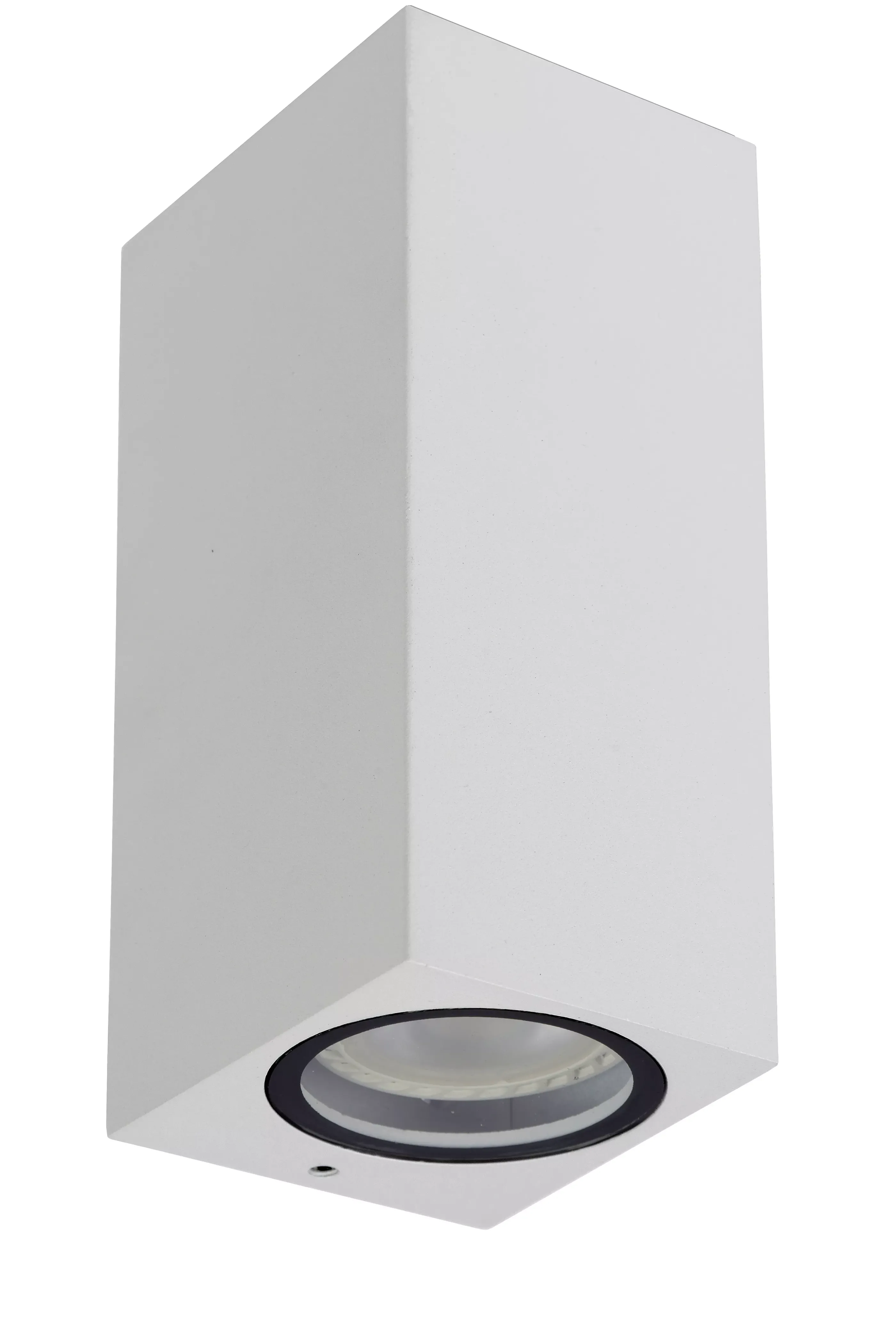 Online ZARO - Wandspot / Wandlamp Binnen/Buiten - 2xGU10 - IP44 - Wit Wandverlichting Buiten
