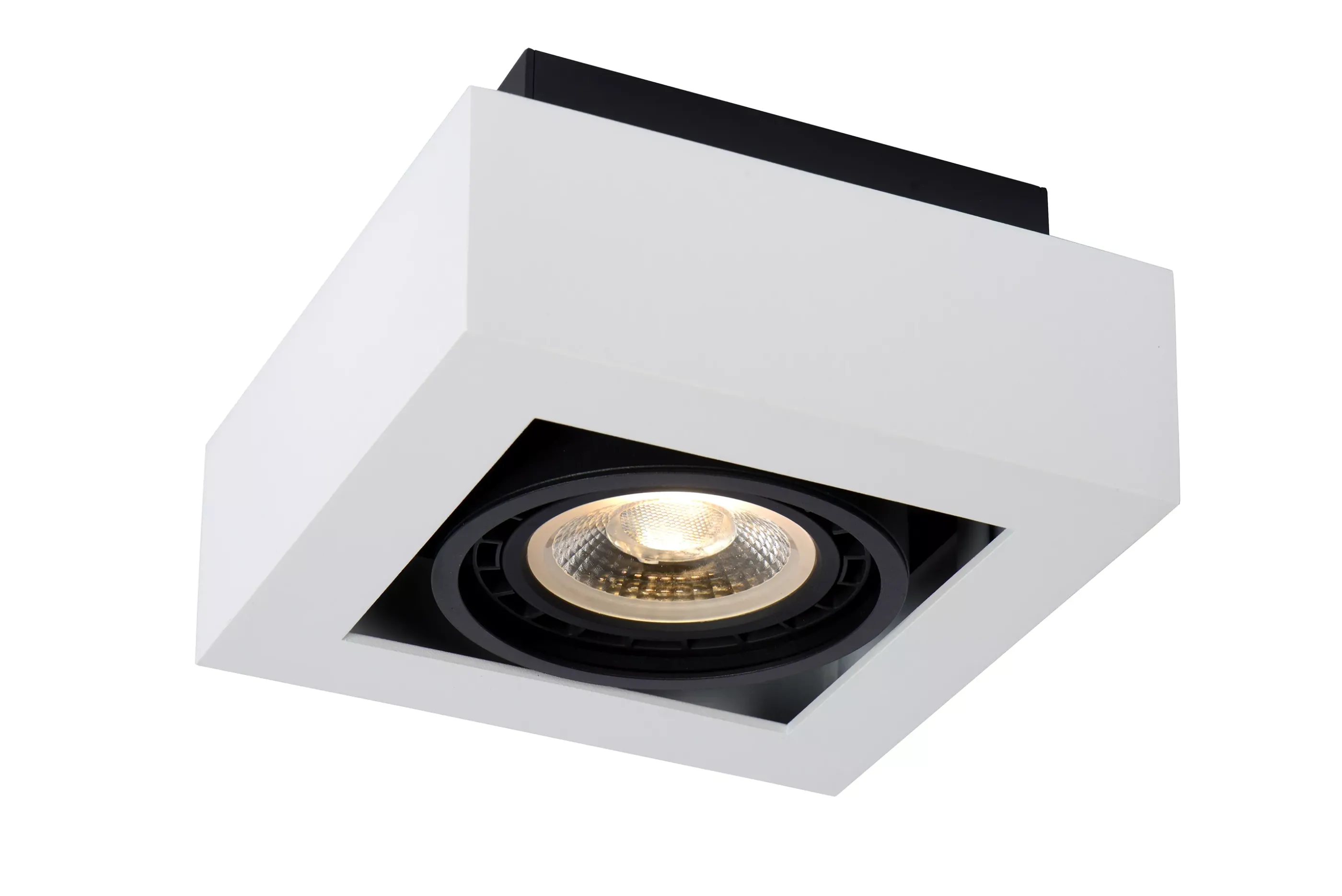 New ZEFIX - Plafondspot - LED Dim to warm - GU10 (ES111) - 1x12W 2200K/3000K - Wit Plafondlampen