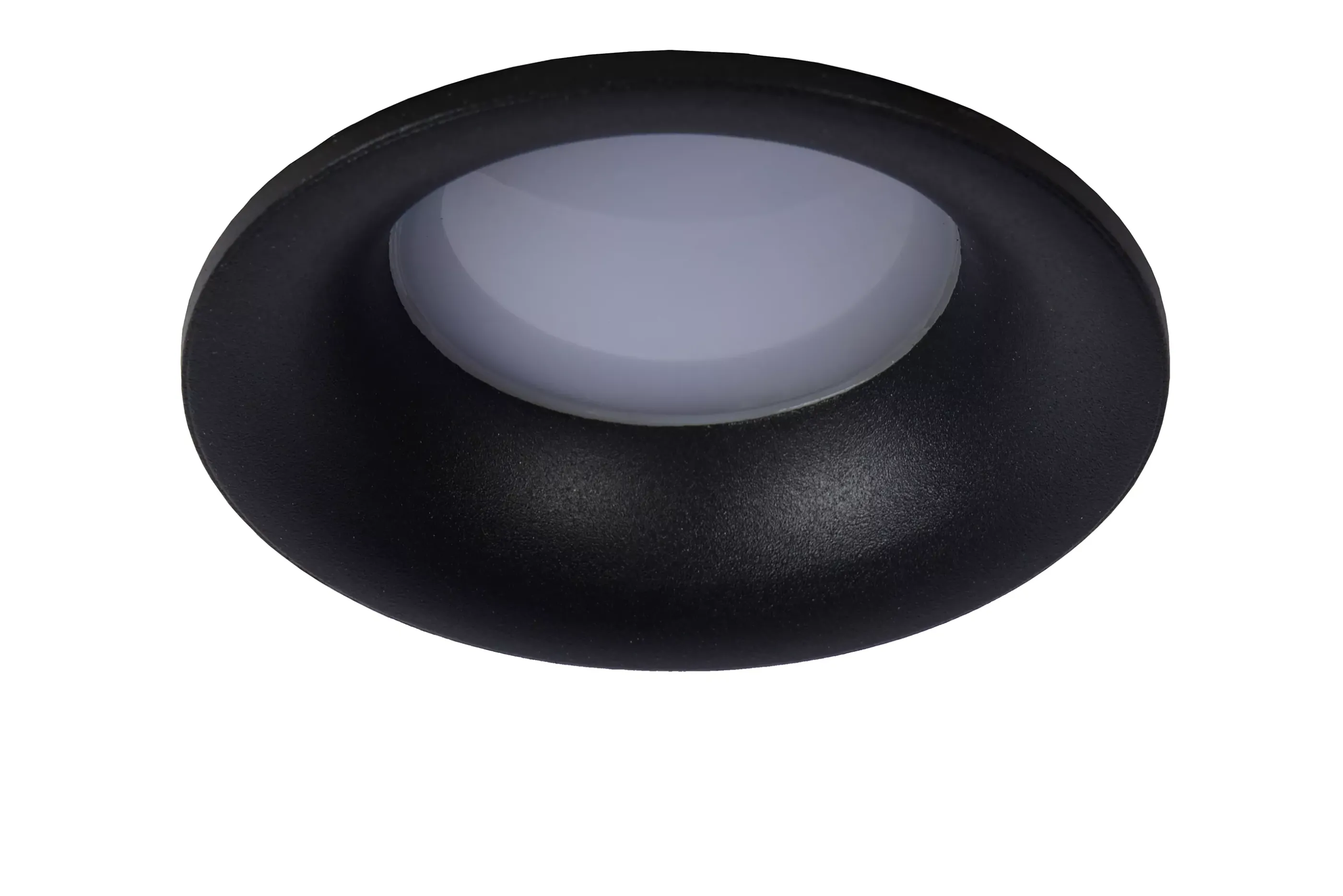 Cheap ZIVA - Inbouwspot Badkamer - Ø 8,4 cm - 1xGU10 - IP44 - Zwart Inbouwverlichting