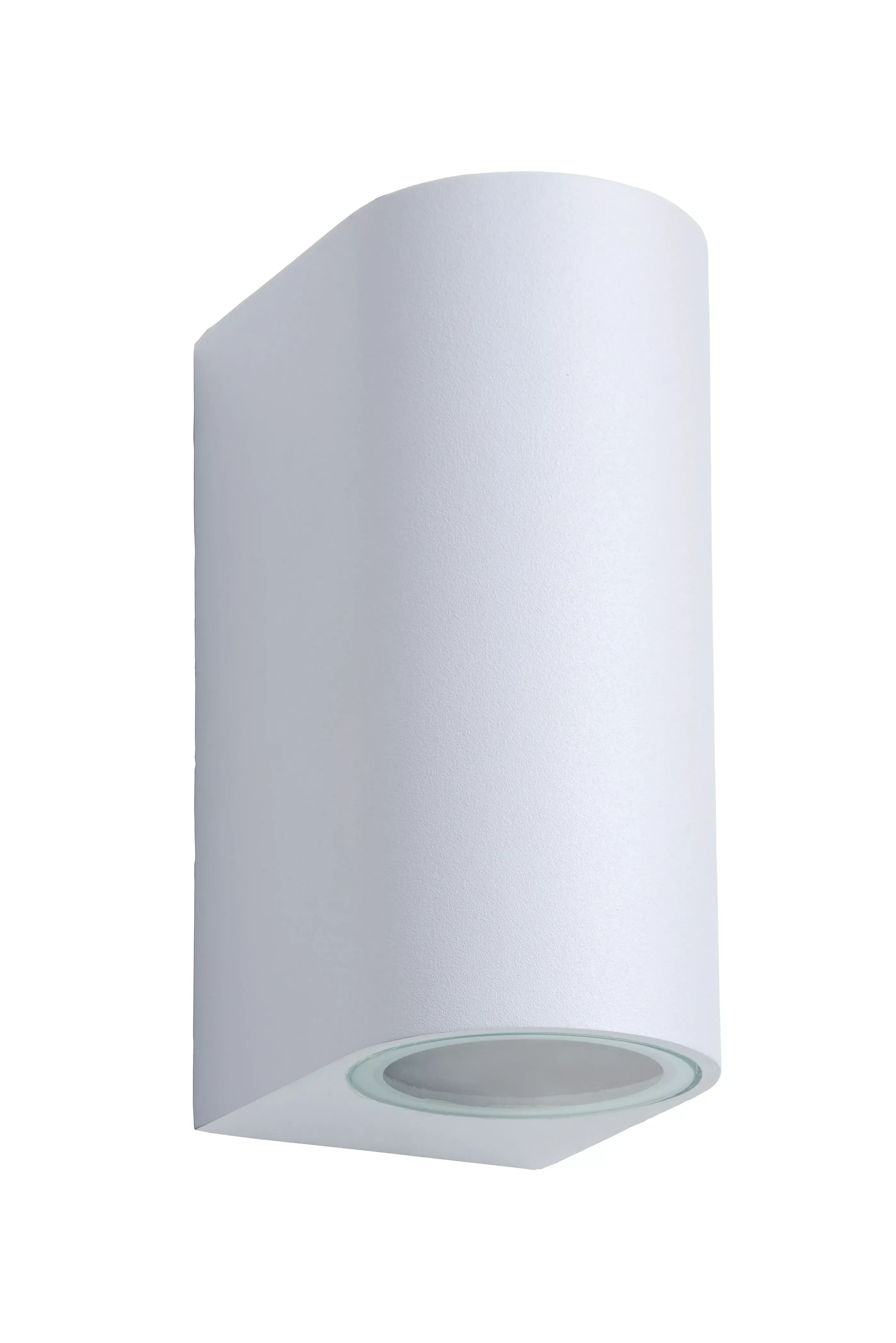 New ZORA-LED - Wandspot / Wandlamp Binnen/Buiten - LED Dimb. - GU10 - 2x5W 3000K - IP44 - Wit Wandverlichting Buiten