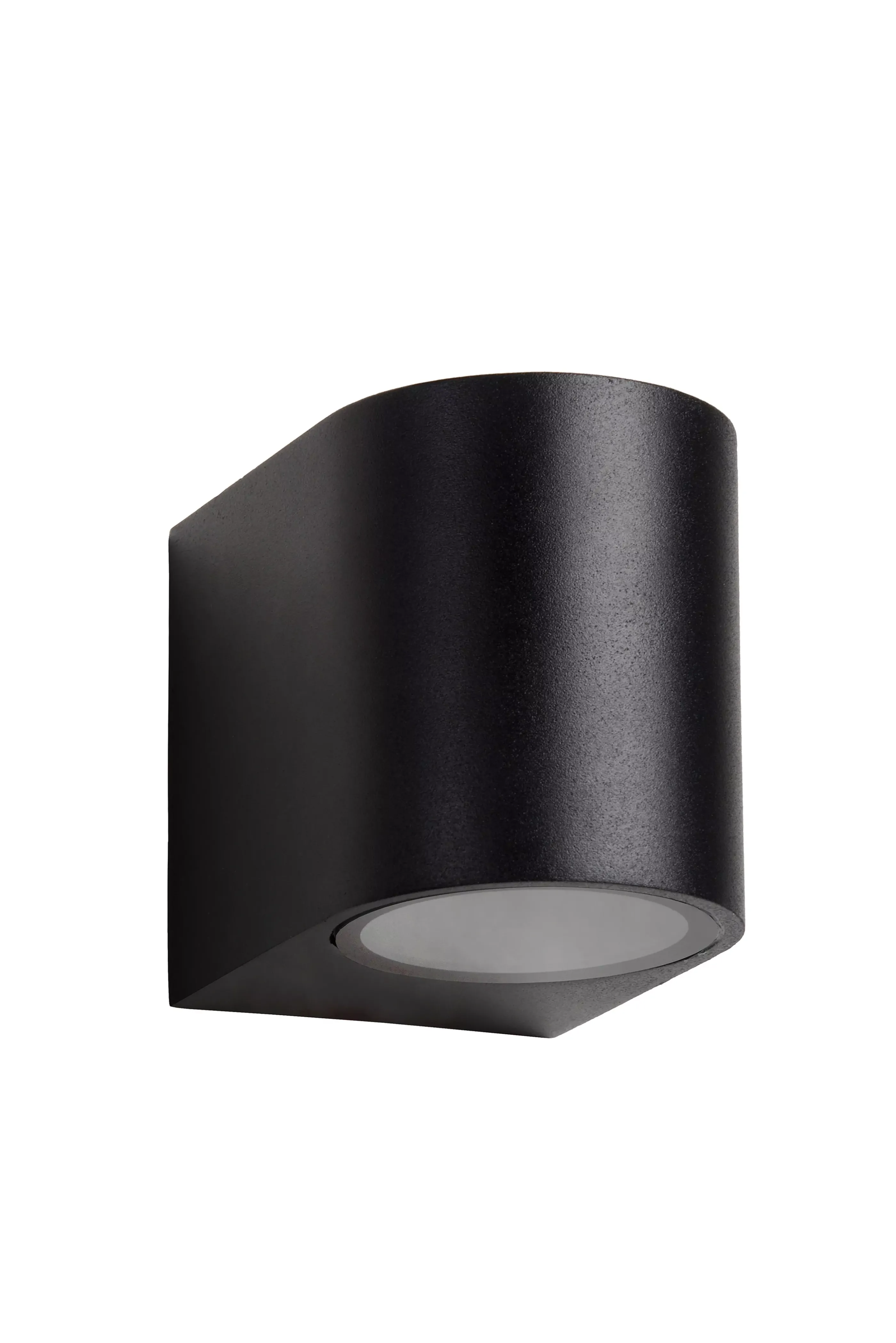 New ZORA-LED - Wandspot / Wandlamp Binnen/Buiten - LED Dimb. - GU10 - 1x5W 3000K - IP44 - Zwart Wandverlichting Buiten